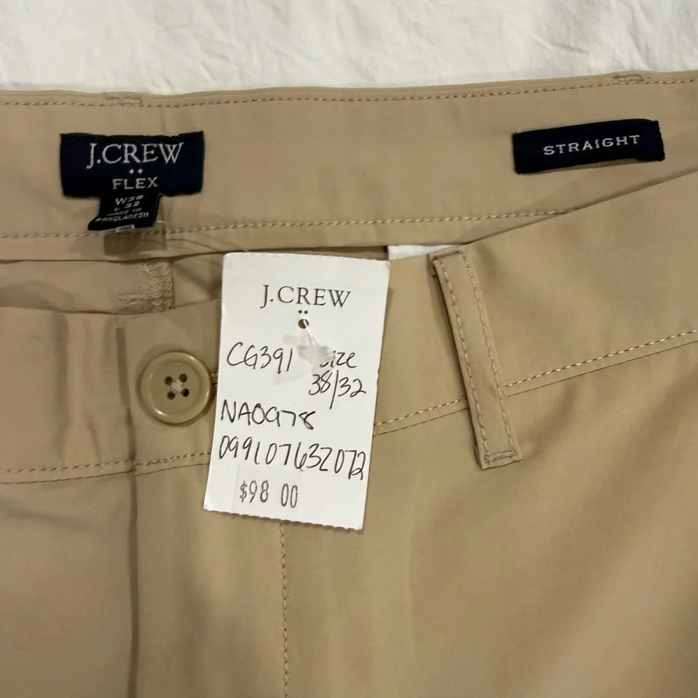J. Crew straight flex men’s pants